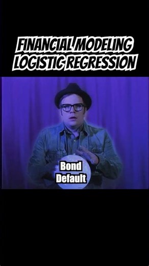 Financial Modeling with Logistic Regression #finance #cfa #cfalevel2 #education #statistics