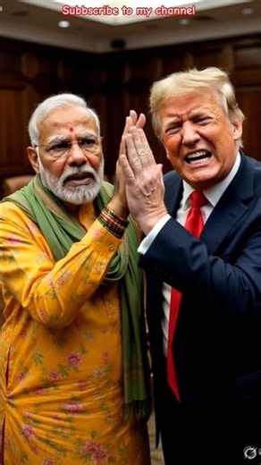 Modi बाई 🤣😂 | Funny Video #modi #trump #shorts #youtubeshorts #funny #ai