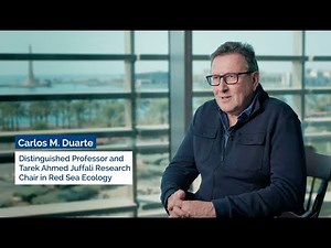 KAUST Professor Carlos Duarte on Blue Carbon and Ocean Sustainability