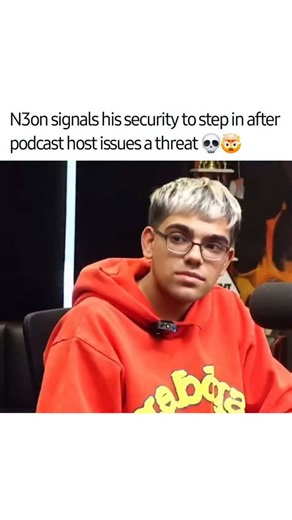 Fbrothaa | N3on's recent podcast appearance exploded into drama when he signaled his security to step in after the host allegedly threatened him... | Instagram