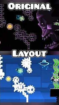 Heavy Gears by SeniorSaturno | Original vs Layout #geometrydash #gd #gaming #gdupdate