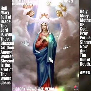 Mary immaculate, star of the morning lyrics song