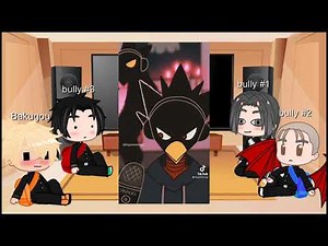 bnha|| Midoriya past bullies react to him|| Gacha club||Bakudeku🧡💚 ||