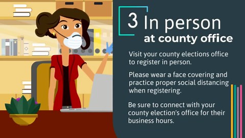 How to register to vote in Washington State online, by mail or in-person