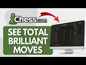 How To See Total Brilliant Moves In Chess.com (Quick Tutorial)