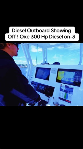 Experience the Torque of the Oxe 300 HP Diesel Outboard