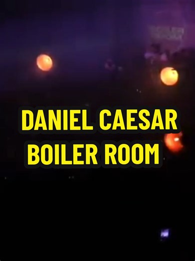 Freudian - Daniel Caesar 2018 Boiler Room Valentine's Day Special Intro . . . . . . . . . . . #danielcaesar #music #concert