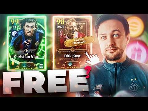 Free 300 coins, WILLPOWER epic & discount for VIERI | eFootball update