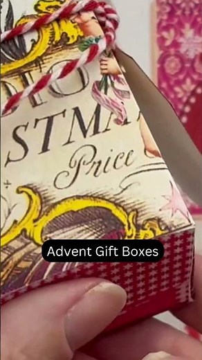 Christmas Crafting - Advent Boxes