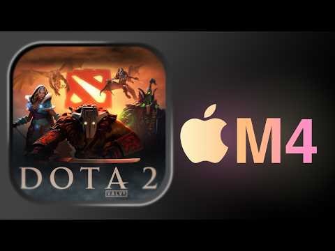 Dota 2 - Mac Mini M4 - benchmark