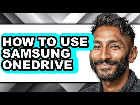 How to Use Samsung Onedrive (updated)