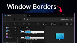 Tacky Borders: Add Cool Borders to Your Windows Applications