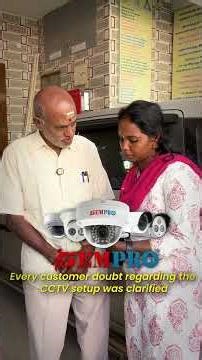 Happy Customer Feedback | Crystal Clear CCTV Output Black Cats Gempro l cctv l Home security