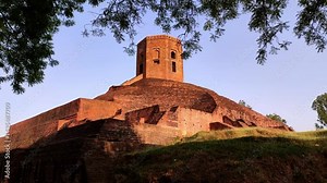 buddhist stupa in sarnath | chaukhandi stupa sarnath varanasi | chaukhandi stupa