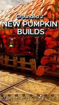 New Pumpkin Builds Grounded 2 #grounded2 #gaming #fyp #builds