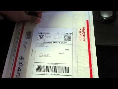 Tutorial How to Ship a Padded Flat Rate Envelope Ebay