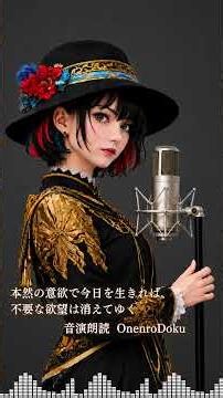 本然の意欲で今日を生きれば、不要な欲望は消えてゆく【音演朗読 OnenroDoku】