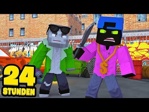 24 STUNDEN als GANGSTER LEBEN! - Minecraft [Deutsch/HD]