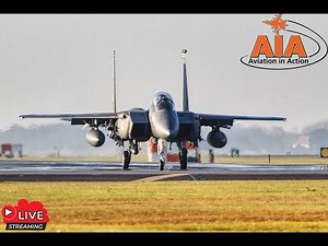 RAF Lakenheath USAF Fighter Jets Aviation in Action
