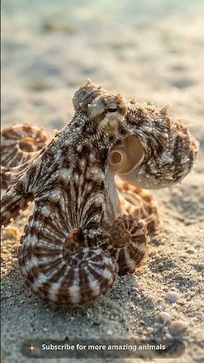 The Mimic Octopus: nature's predator in disguise