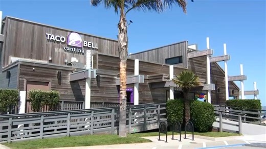 Beachfront Taco Bell Cantina in Pacifica reopens after remodel
