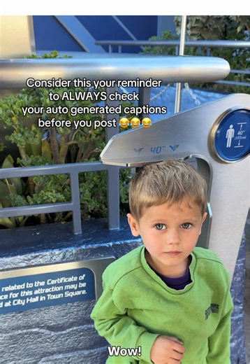 The Importance of Checking Auto-Generated Captions