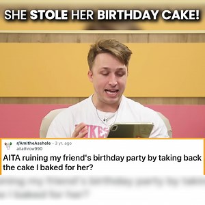 She STOLE Her BFF BIRTHDAY CAKE!? | Smosh