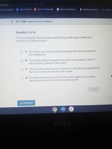 A 3.1.2 Qutr: Newton's Laws of Motion Question 2 of 10 How can ... | Filo