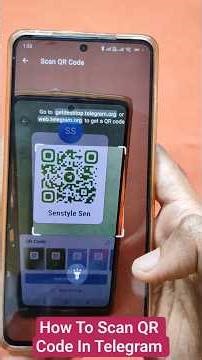 ​How To Scan QR Code In Telegram | Telegram Me QR Code Kaise Scan Kare