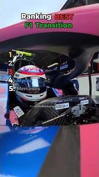 🔥🏁🎬 Ranking the BEST F1 Transitions Ever 🏎️⚡