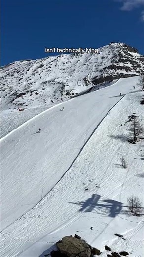 "Ski-in ski-out" has no legal definition. Any property can use it #skiing #ski #snowvibes #skiseason