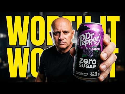 Epic Product Review! Dr. Pepper Zero Sugar Blackberry Soda Pop!