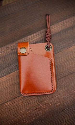 Shinki Shell Cordovan Prodigy Wallet - Whiskey - Etsy