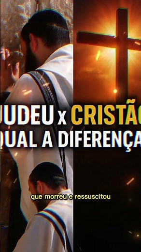 👉 A DIFERENÇA ENTRE JUDEU E CRISTÃO em 1 Minuto! 😱✡✝