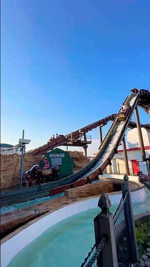 Log Flume from Gillian’s Wonderland Pier #amusementpark