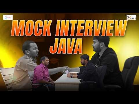 Java Full Stack Mock Interview For Freshers & Experienced| Technical Round|‪@VCUBESoftwareSolutions‬