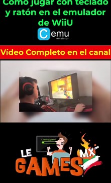 Como jugar con teclado Y ratón en CEMU - 2023