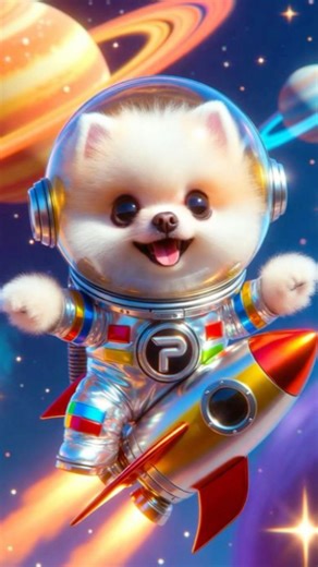 Rocket to the Stars Dance 🎶 | Cute Space Music for Kids