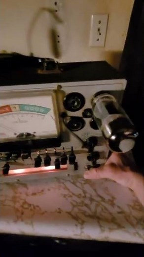 Eico 625 Tube tester hamfest score.