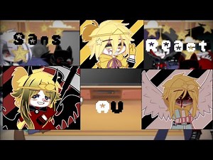 °•Sans au react to dream sans au's•°||remake||gacha club undertale au||
