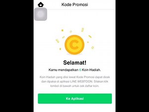 Cara Mendapatkan Koin Webtoon Gratis dengan Kode Promosi Webtoon di IOS/Iphone 2020