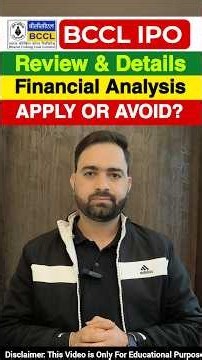 BCCL IPO REVIEW & DETAILS | BCCL IPO APPLY OR AVOID? #bccl #iporeview #ipomarket #shortafeeds