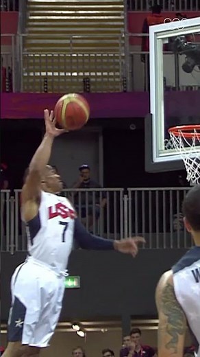 Wait for it...🏀 Incredible slam dunk from Russel Westbrook at #London2012 ⚡️ #Olympics