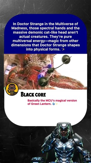 In Doctor Strange in the Multiverse of Madness, those spectral hands and the massive demonic