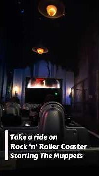 🎢Take a Ride Tuesday🎢 Rock ‘n’ Roller Coaster Starring The Muppets #waltdisneyworld #disneyride