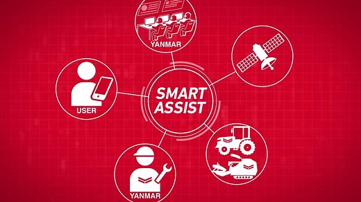 1.5K views · 65 reactions | Yanmar's SMARTASSIST assists with timing periodic maintenance to keep your equipment running while error alerts summon maintenance techs and minimize machine downtime. The system can also assist with work management recording working hours, locations, areas and more! | Yanmar Global | Facebook