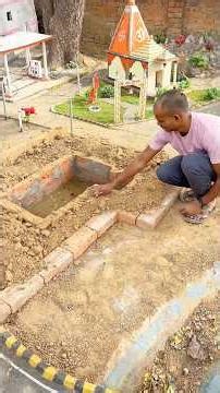 I build a mini swimming pool | part 2 #swimmingpool #swimming #minicity