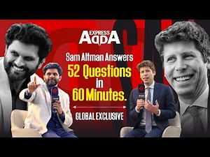 Sam Altman Unfiltered: ChatGPT, AI Risks & What’s Coming Next, 40 Questions in 60 Minutes