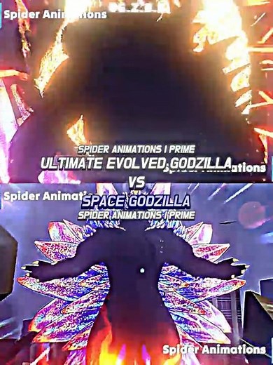 Ultimate Evolved Godzilla #vs Space Godzilla #shorts #monsterverse #godzilla #battle #edit #1v1