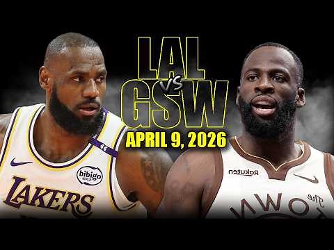 Los Angeles Lakers vs Golden State Warriors Full Game Highlights – April 9, 2026 | NBA Season